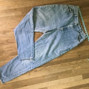 👖Vintage Lee SUPER HIGH WAIST JEANS Soft & Perfect Pre-Fade Sz 32